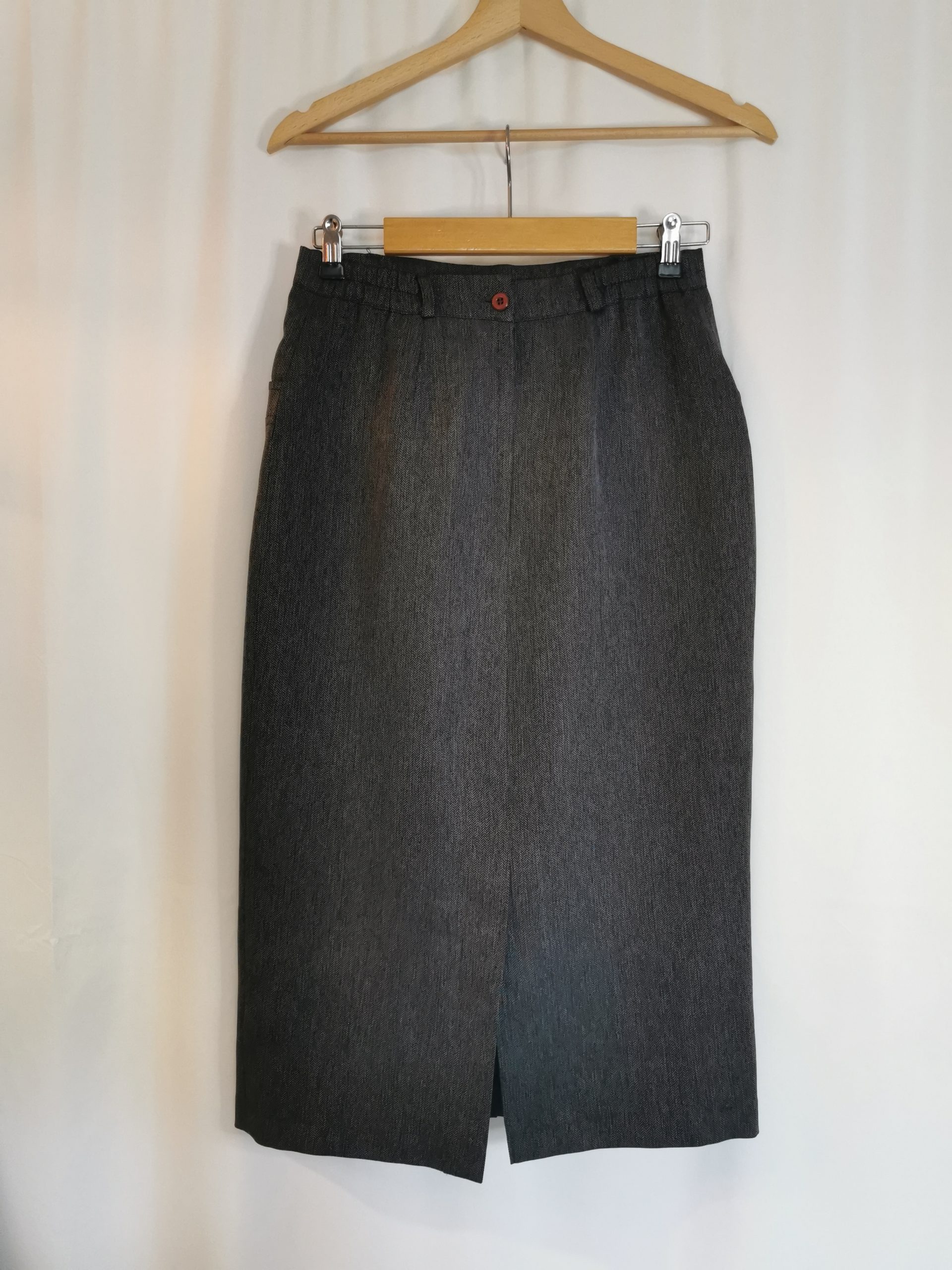 Jupe grise rétro – Image 3